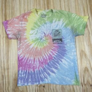 Flatbush Zombies Beast Coast Tie Dye Escape From New York Tour Tshirt M 2019